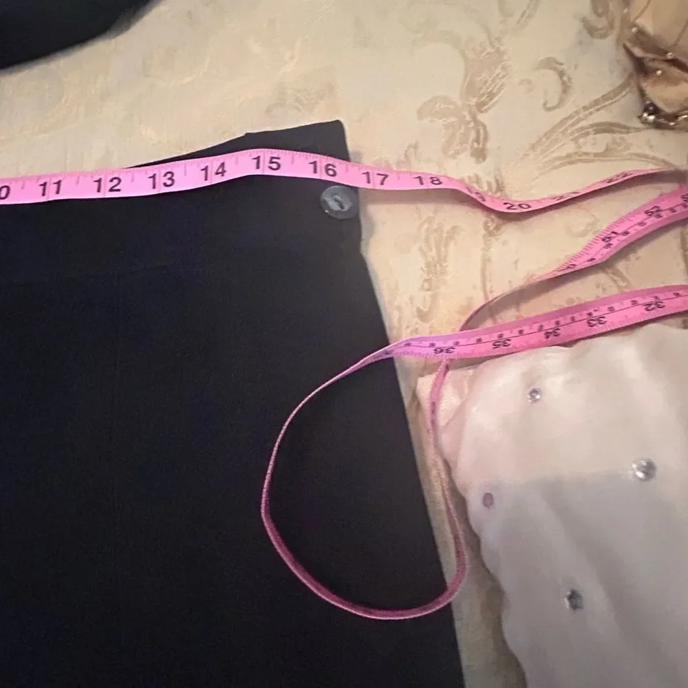 Three piece Talbots Black suit, all size 8 - Picture 12 of 16